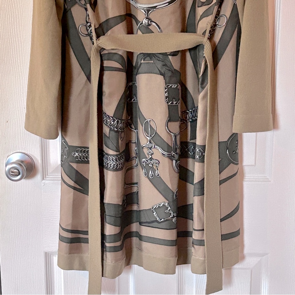 Hermes Virgin Wool & Silk Twillaine Cardigan - Picture 8 of 10